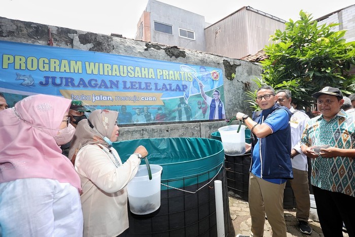 Program Juragan Lele Sandiaga Uno