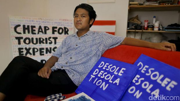 Rama Suttasoma Seniman Canggu Bali yang mulai bersuara akan keresahan pembangunan yang sangat masif di Canggu.