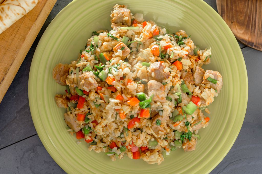 Resep Nasi Goreng Kari Ayam