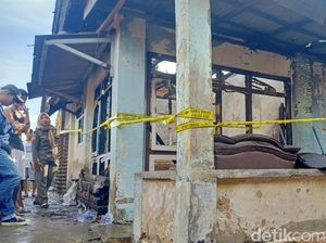 Sakau Sabu, Cucu Bakar Rumah Kakek di Lampung