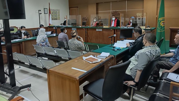 Sidang korupsi pengadaan lahan SMKN 7 Tangsel