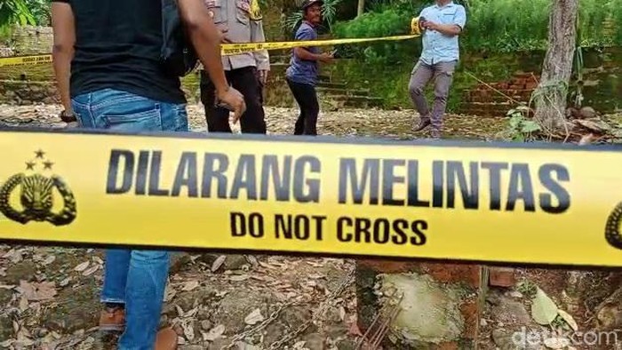 TKP bocah Sukabumi tertimpa pilar pagar