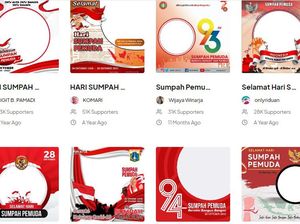60 Link Twibbon Hari Sumpah Pemuda 2022 dan Cara Download-nya
