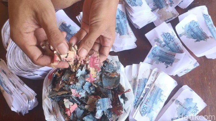 Uang dimakan rayap Madiun