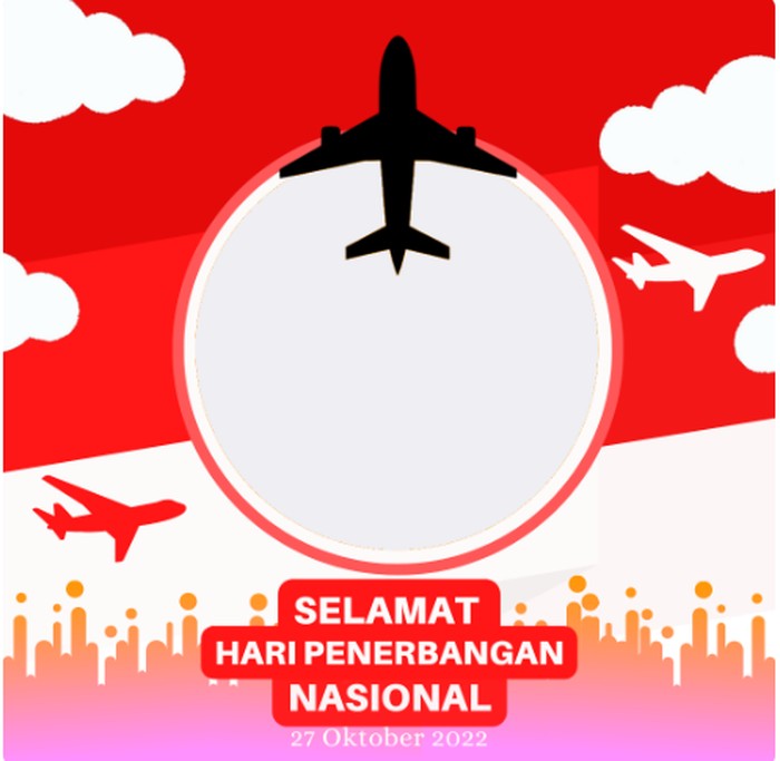 Link twibbon Hari Penerbangan Nasional 2022 sudah bisa dicek sebelum momentum peringatannya nanti. Hari Penerbangan Nasional diperingati setiap 27 Oktober.