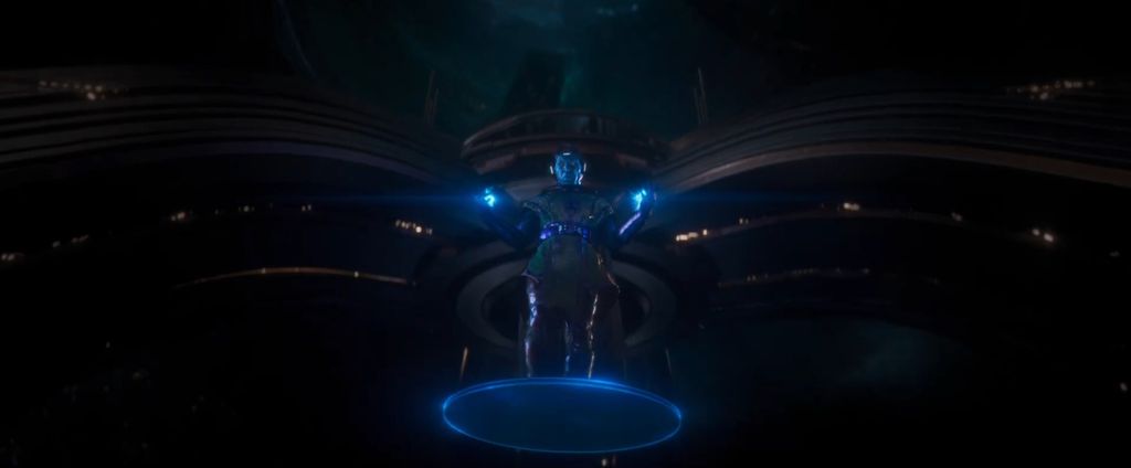 Adegan dalam trailer pertama Ant-Man and The Wasp: Quantumania. Film ini dijadwalkan tayang 17 Februari 2023.