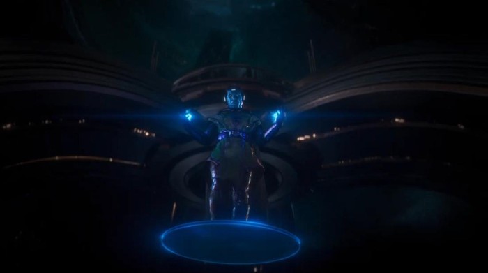Adegan dalam trailer pertama Ant-Man and The Wasp: Quantumania. Film ini dijadwalkan tayang 17 Februari 2023.