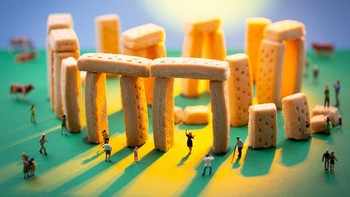 Foto miniatur karya David Gilliver menggunakan Canon 5D Mark III Camera, and 100mm Canon Macro Lens Foto: British Photography Awards