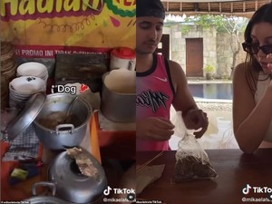 Cicip Daging Buaya dan Monyet di Bali, Model Bule Ini Dikecam