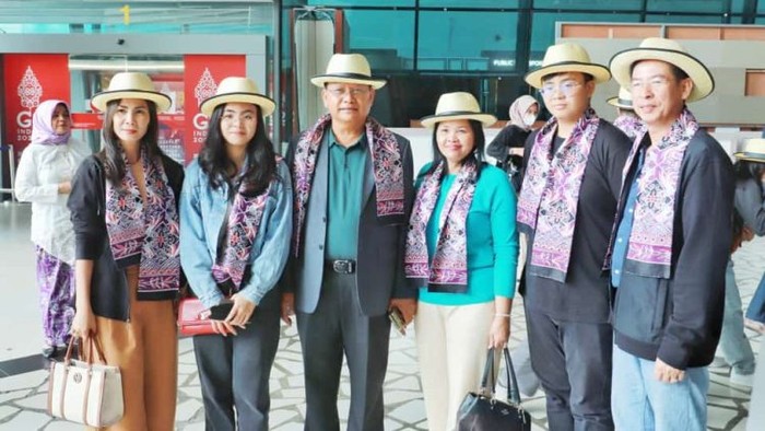 Delegasi PNLG Forum 2022 dari Kamboja.