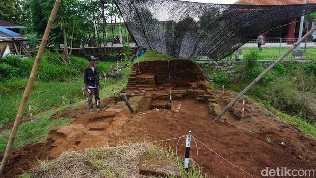 Ekskavasi tahap 5 Candi Tribhuwana Tunggadewi, lahan 1.500 persegi digali
