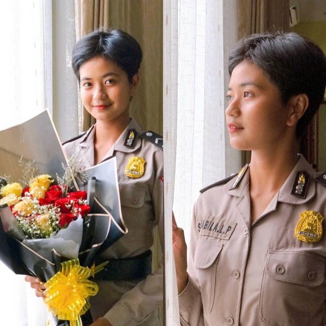 Putri saat ini aktif bekerja sebagai anggota kepolisian di Polres Lombok Timur. Ia mengaku menjadi polwan adalah cita-cita sejak kecil. Sebenernya cita-cita aku memang mau jadi polwan. Tapi setelah jadi Puteri Indonesia, aku memantapkan diri untuk yakin dengan apa yang memang jadi cita-cita ku, ujar Putri. Foto: Dok. Instagram @sputri.s.