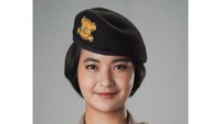 Polwan cantik yang kerap disapa Putri ini menjadi viral karena sering menggunggah aktivitasnya sebagai polisi di media sosial. Banyakn yang bertanya-tanya kepada dia sampai memutuskan menjadi polwan. (Foto: Dok. Instagram @sputri.s.)