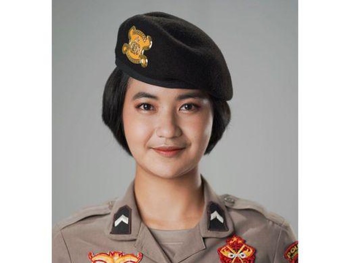 Foto Shalsabila Putri, Puteri Indonesia NTB 2020 kini aktif menjadi polwan. Foto: Dok. Instagram @sputri.s.