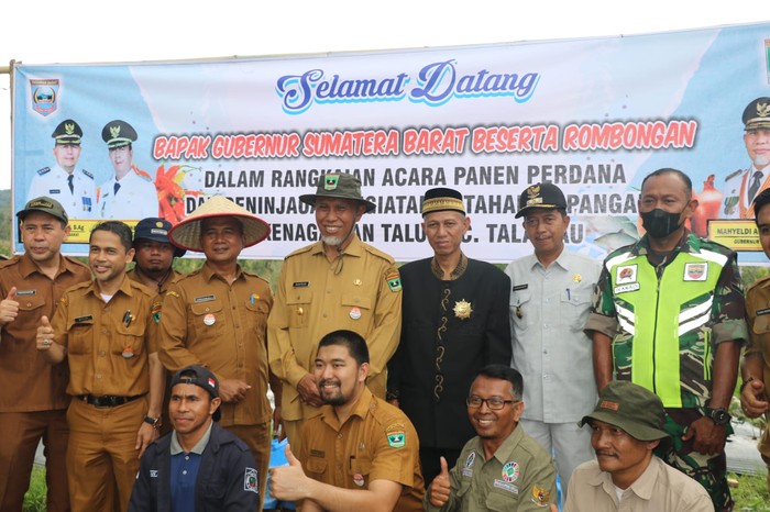 Gubernur Sumbar meninjau langsung potensi sumber daya alam Nagari Talu di bidang pendidikan, pariwisata, dan ketahanan pangan.