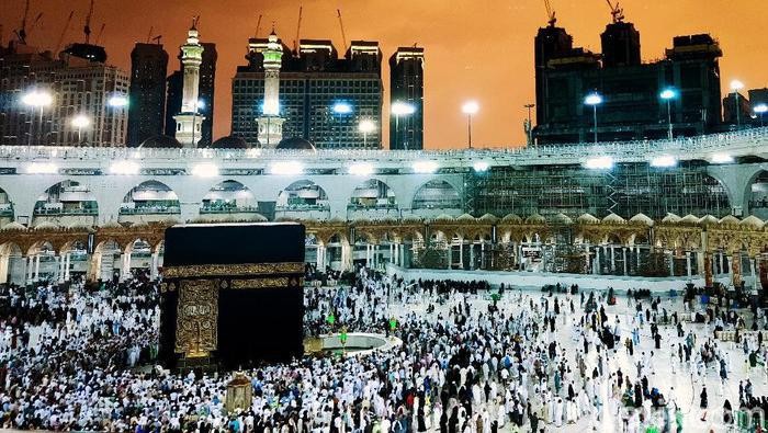Ilustrasi Kakbah di Mekkah