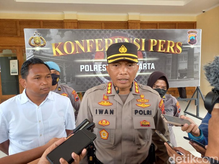 Kapolresta Solo Kombes Iwan Saktiadi di Mapolresta Solo, Selasa (25/10/2022).