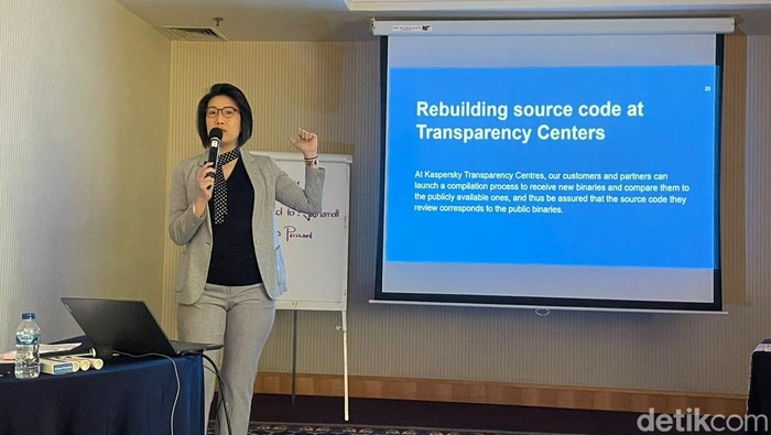 Genie Gan, Head of Public Affairs and Government Relations untuk Asia Pasifik & Timur Tengah, Turki, dan Afrika di Kaspersky