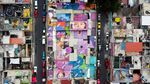 Nyeni! Saat Mural Warna-warni Hiasi Permukiman Padat Penduduk Meksiko