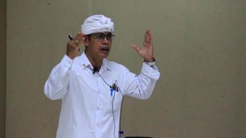 Ketua Parisada Hindu Dharma Indonesia (PHDI) Provinsi Bali Nyoman Kenak