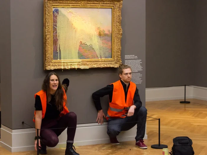 Lukisan Monet di Jerman Dirusak