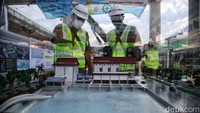 Masing-masing pompa dari stasiun ini memiliki kapasitas 10 meter kubik (m3) per detik.