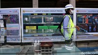 Stasiun pompa air ini akan terhubung dengan Stasiun Pompa Ancol.