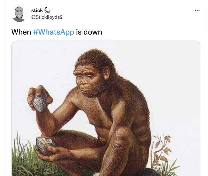 Meme WhatsApp down
