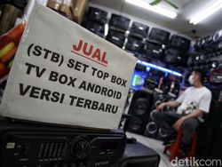 Potret Geliat Toko TV Digital Jelang Kiamat TV Analog