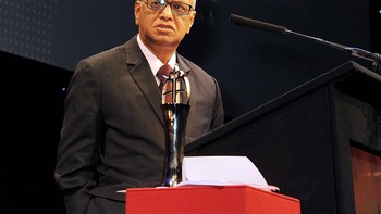 Narayana pernah menjadi CEO sampai chairman perusahaan ini. Saat ini, dia berstatus sebagai Chairman Emeritus Infosys. Foto: Getty Images