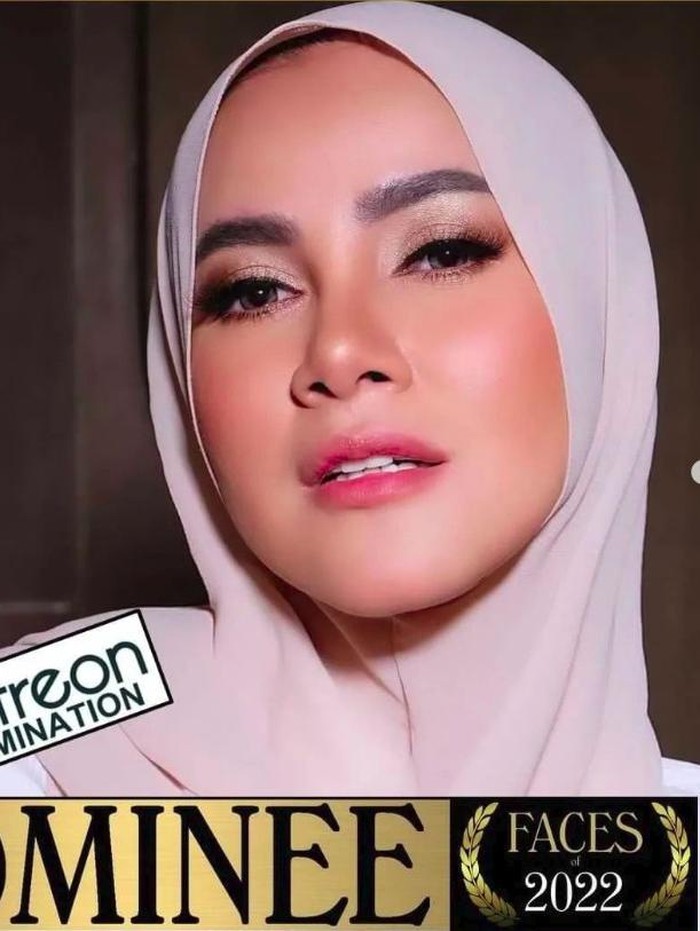 olla ramlan masuk jadi kandidat perempuan cantik dunia.