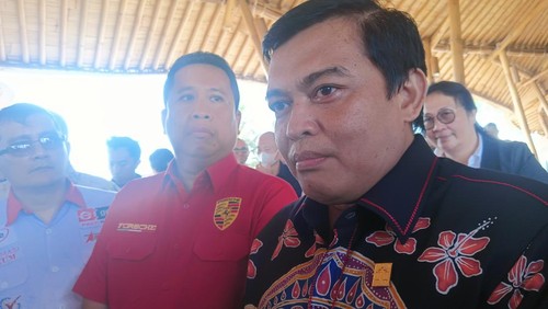 Pelaksana Tugas (Plt) Direktur Jendral (Dirjen) Imigrasi Widodo Ekatjahjana saat launching Visa Second Home, di Finns Beach Club, Canggu, Bali Selasa (25/10/2022)