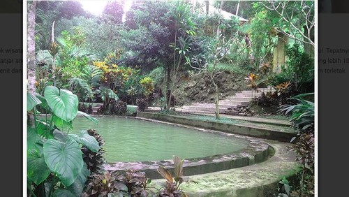 Pemandian air panas Angsari.