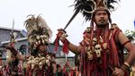 Tumpah Ruah Budaya Adat Khas Nusantara di Sentani Jayapura
