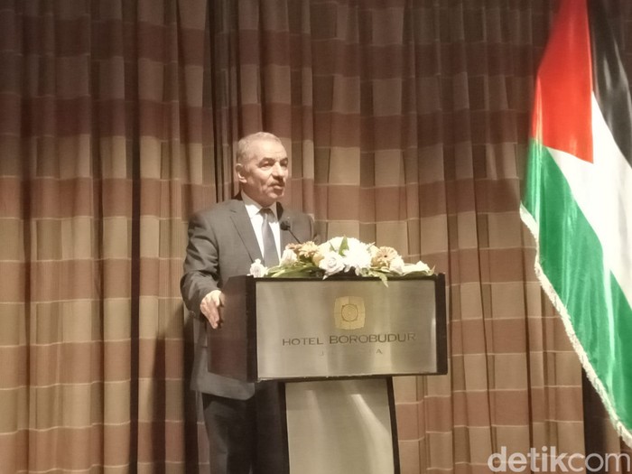 Perdana Menteri (PM) Palestina Mohammad Shtayyeh (Paradisa/detikcom)