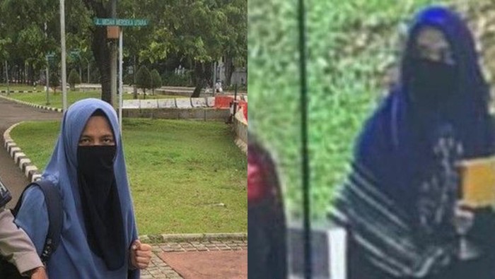 Perempuan berpistol yang gegerkan publik (detikcom)