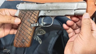 Ini Pistol yang Dibawa Wanita saat Todong Paspampres Depan Istana