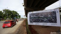 Lalu lintas dari Jalan Pahlawan Revolusi (Utara) menuju Jatiwaringin dan Cawang yang semula melewati simpang dialihkan belok kiri-putar balik di U-turn depan Richeese Factory-belok kiri di simpang menuju Jatiwaringin-lurus ke jalan arteri samping on ramp Jatiwaringin-belok kanan di jembatan U-turn Universitas Borobudur-belok kiri menuju Cawang.