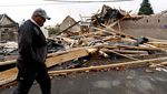 Penampakan Rumah-Gereja di Prancis Usai Diterjang Tornado