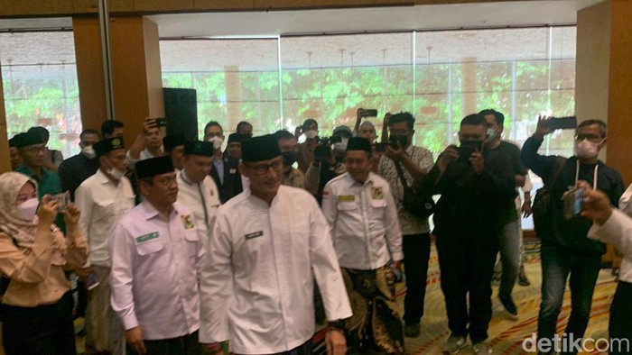 Sandiaga Uno di acara PPP Jatim