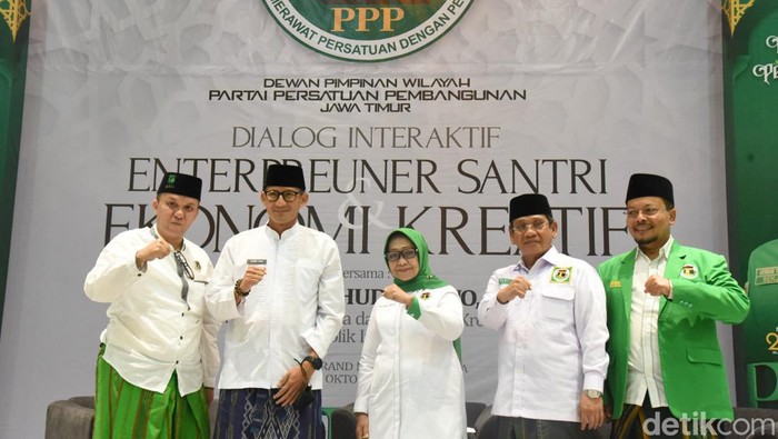 Sandiaga Uno di PPP Jatim