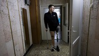 Sebelum perang dimulai, Institut Rehabilitasi Kyiv berfokus pada perawatan serangan jantung, sekarang fokusnya adalah membantu orang-orang yang diamputasi karena perang.
