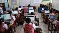 Sebanyak 30 siswa-siswi kelas 5 SD mengikuti ANBK ini.