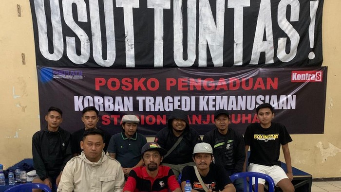 Tim Gabungan Aremania Kritik Lambannya Penegakan Hukum Tragedi Kanjuruhan