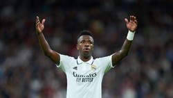 Suporter Rasis ke Vinicius Dihukum Larangan ke Stadion 3 Tahun