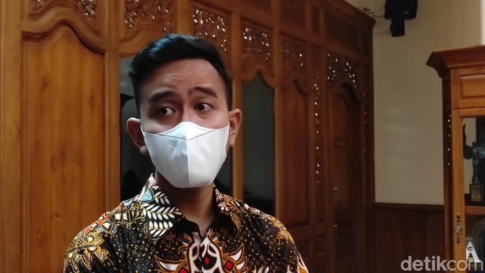 Wali Kota Solo Gibran Rakabuming Raka di Balai Kota Solo, Selasa (25/10/2022).