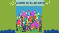 Coba cari kupu-kupu dalam gambar.