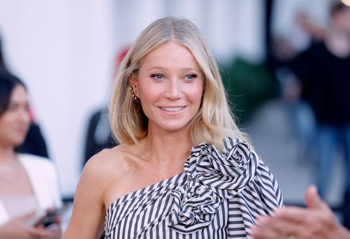 BEVERLY HILLS, CALIFORNIA - OCTOBER 25: Gwyneth Paltrow attends Veuve Clicquot Celebrates 250th Anniversary with Solaire Exhibition on October 25, 2022 in Beverly Hills, California. (Photo by Frazer Harrison/WireImage)