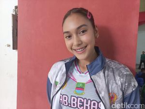 Adinda Indah, Artis yang Jadi Atlet Voli di Porprov XIV Jabar