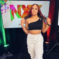 Sebagai pegulat, Simone Johnson tampil dengan nama lain yakni Ava Raine yang sudah diungkapnya sejak Mei tahun ini. Foto: Instagram